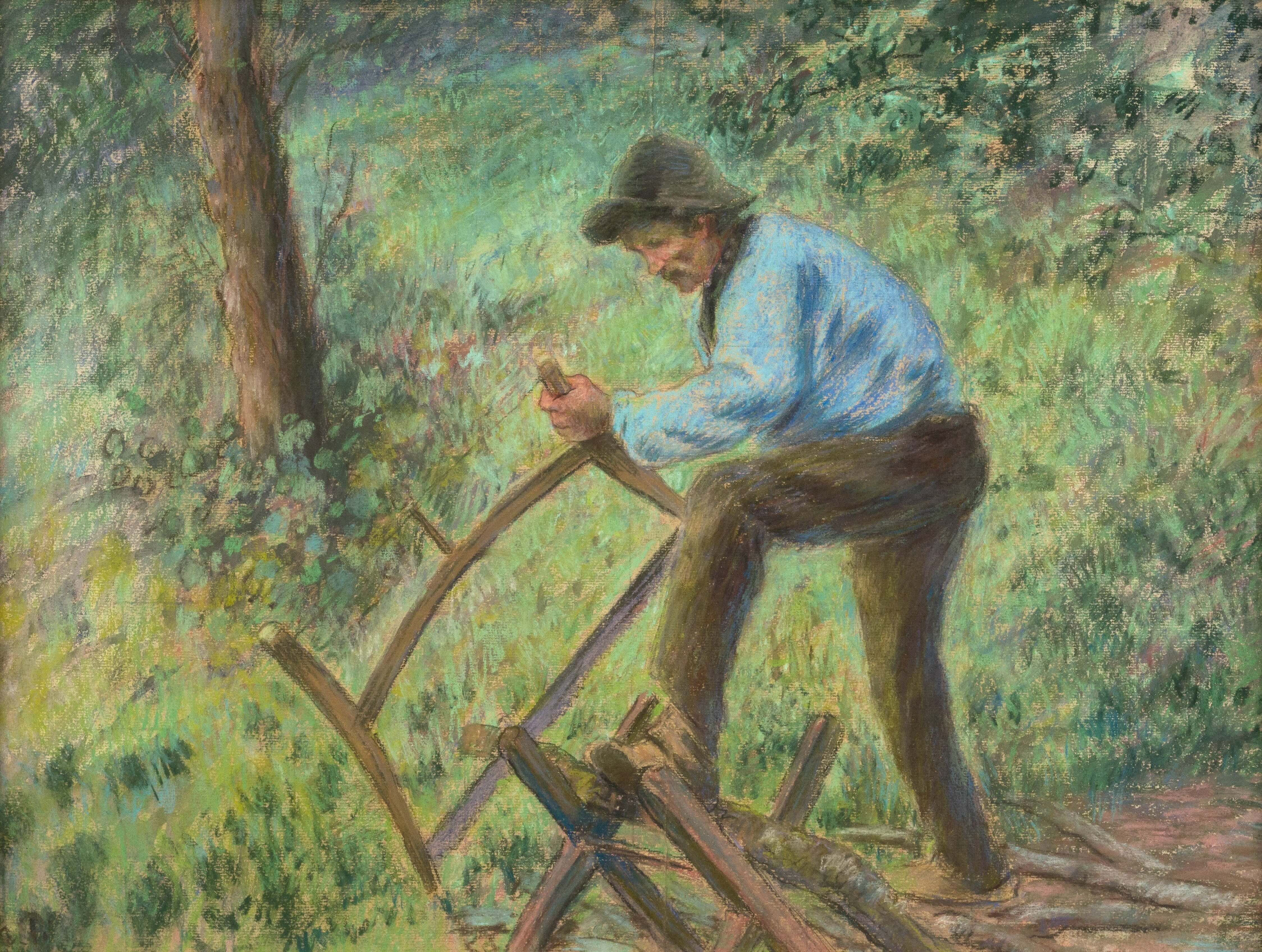 Le Père Melon Sciant du Bois